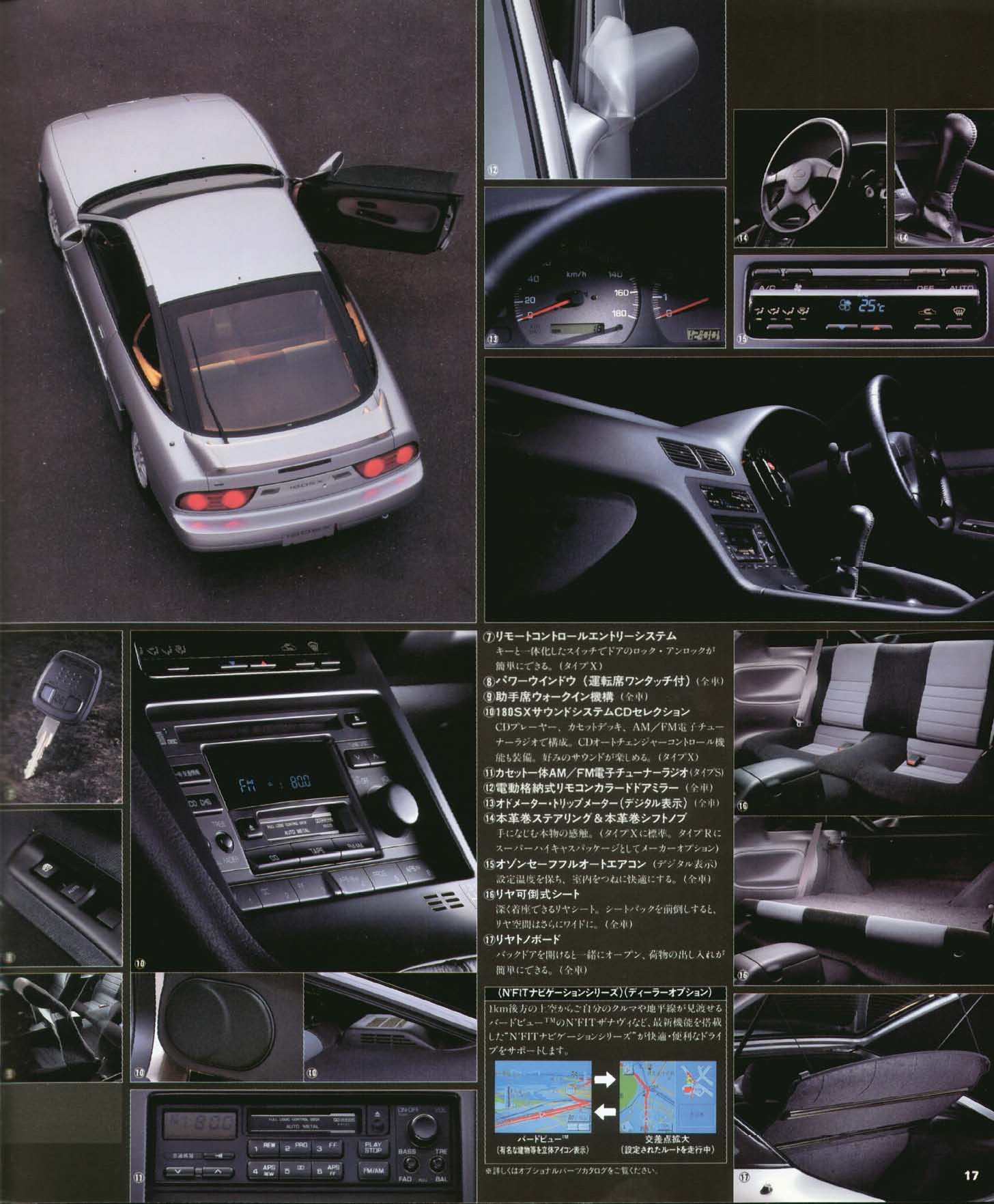1996 Nissan 180SX Sales Brochure (JDM)