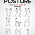 8 Infographics Of Posture Correction Exercises (That Are Less Than 10 minutes)