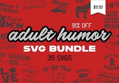 Adult Humor SVG Design Bundle