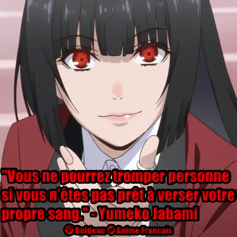 Citation Yumeko Jabami Gambling School / Kakegurui