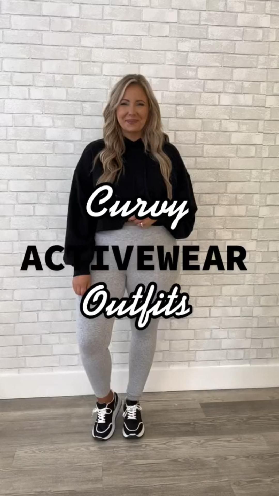 Curvy activewear looks