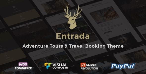 Entrada Tour Travel Booking WordPress Theme