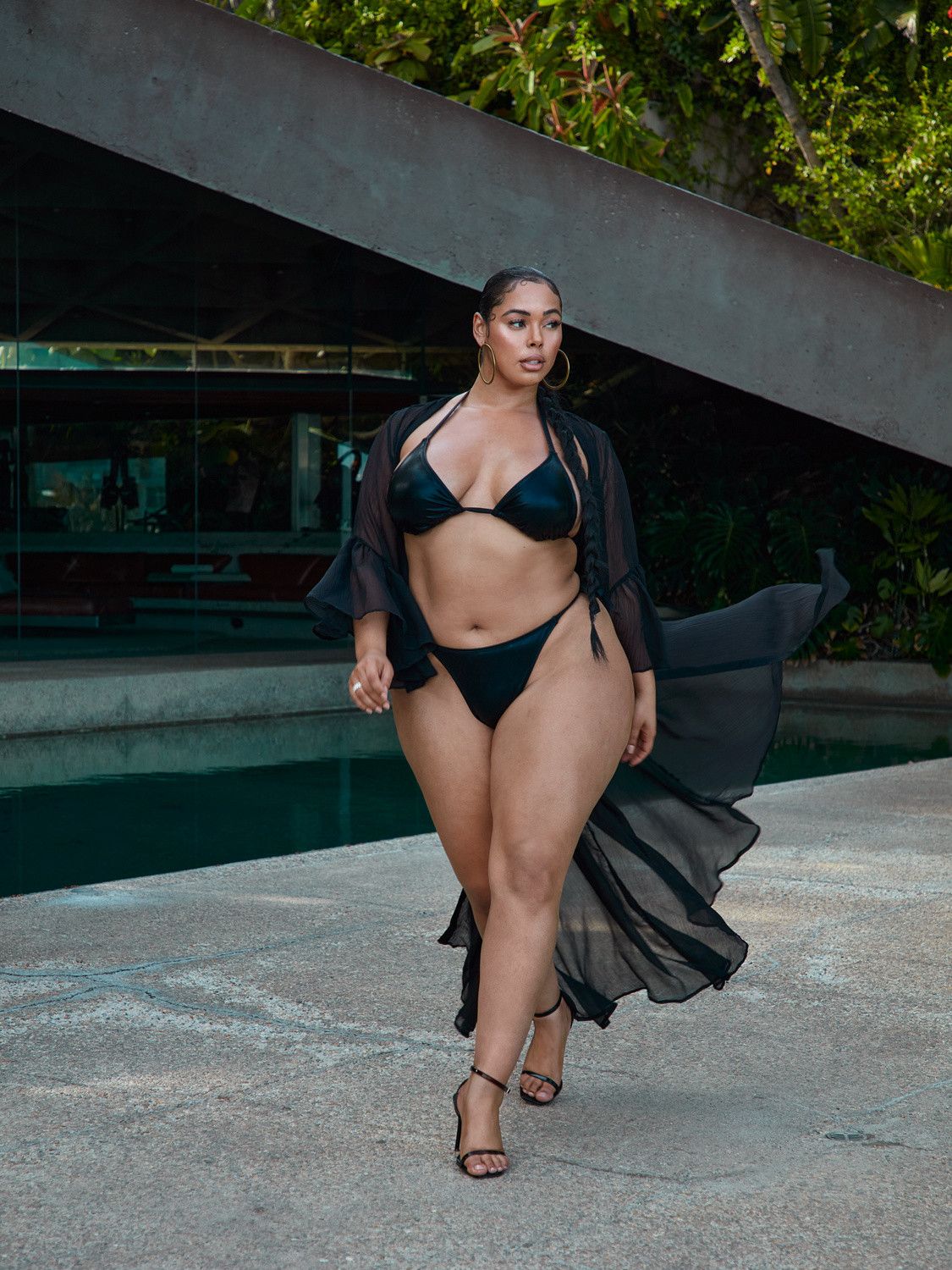 Fashion to Figure Launches New Plus-Size Swim Collection with Model Tabria Majors