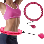 Fitness Smart Waist Hoop Exercise - Pink