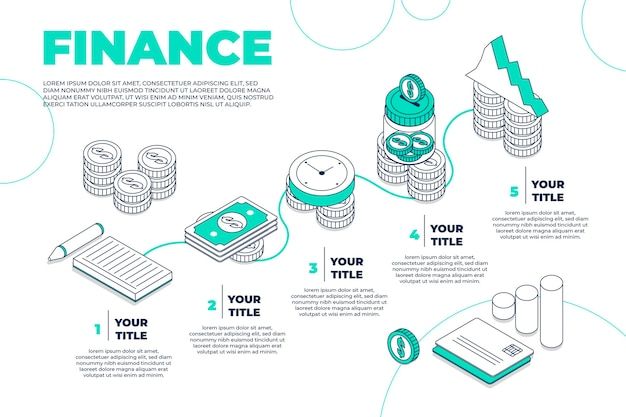 Free Vector | Finance infographic concept
