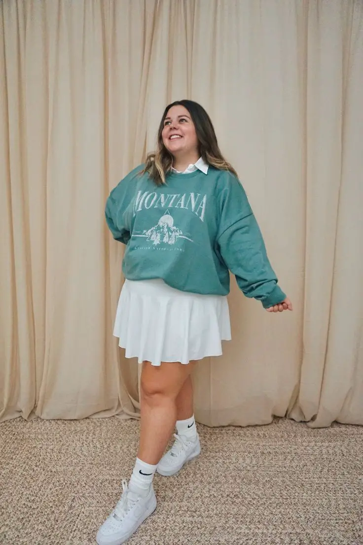 Gen Z inspired outfit plus size