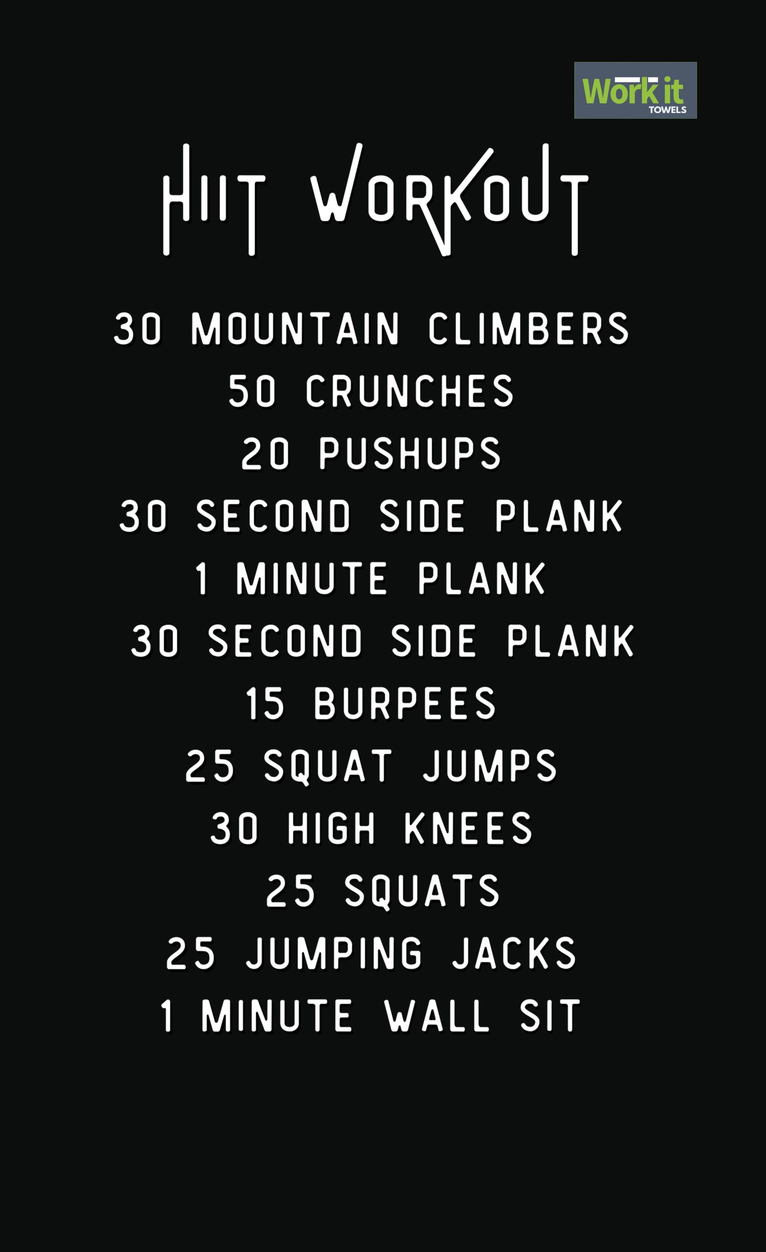 HIIT Work