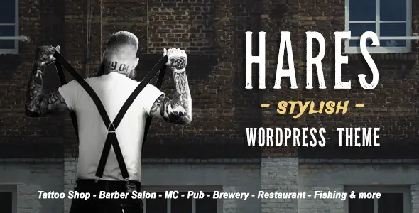 Hares - A Stylish WordPress Theme