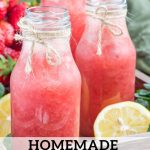 Homemade Southern Strawberry Lemonade