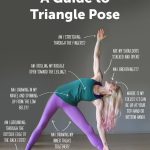 How To Do Triangle Pose (Cute Infographic!)