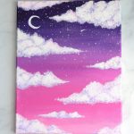 How To Paint Clouds With Acrylic Paint For Beginners (Easy)