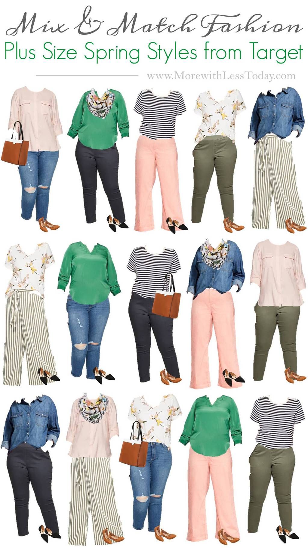 How to Create a Capsule Wardrobe with Target Plus Size Styles -
