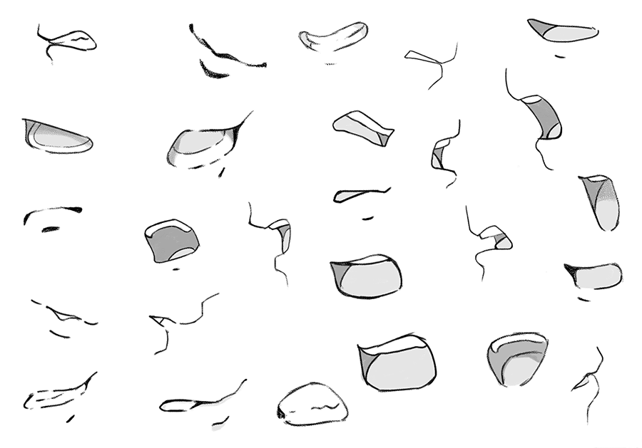 How to Draw Anime Mouths and Lips With Expressions, an in-Depth Guide