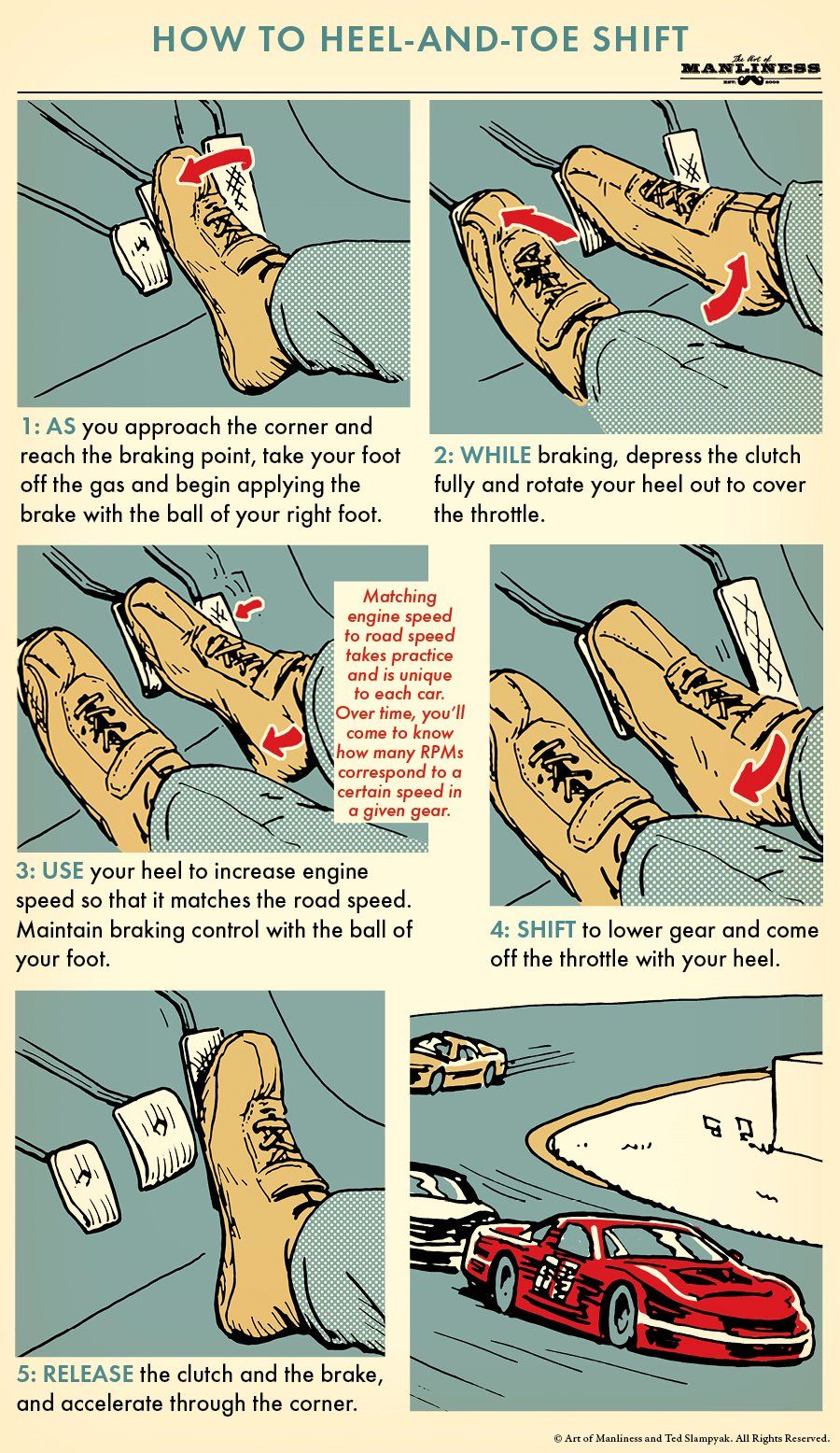 How to Heel-And-Toe Shift