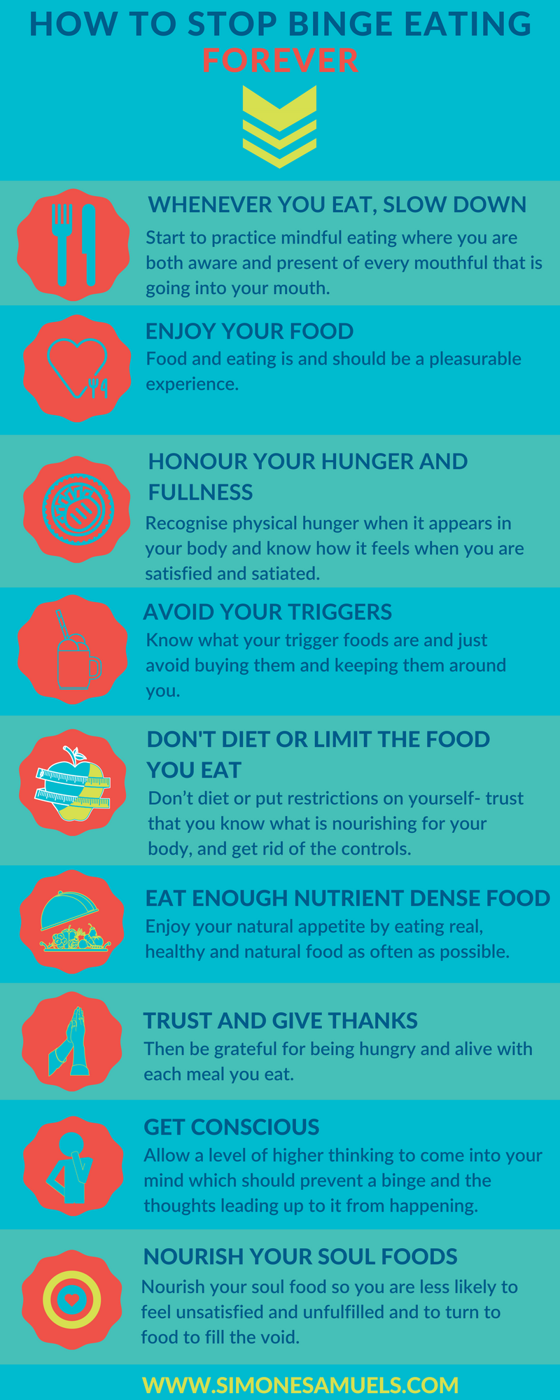 How to Stop Binge Eating Forever