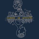 Humans Vs Robots Ai Artificial Intelligence Stock Vector (Royalty Free) 620080079