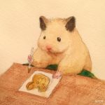 Japanese Artist Depicts The Typical Life Of His Pet Hamster, And The Result Is Adorable
