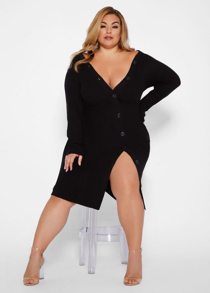 Keeping it Cozy: You'll Want to Rock These Plus Size Sweater Dresses