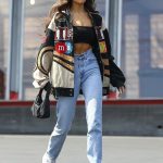 Madison Beer shows off her toned tummy after some shopping in LA