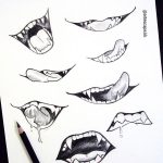 Mouths compilation 👄💋 #reference #anime #sexy #mouth #artreference Check more at https://diyb...