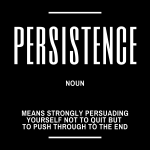 PERSISTENCE Definition Quote - Inspirational Quotes On Success