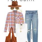 Plus Size Fall Plaid Outfit