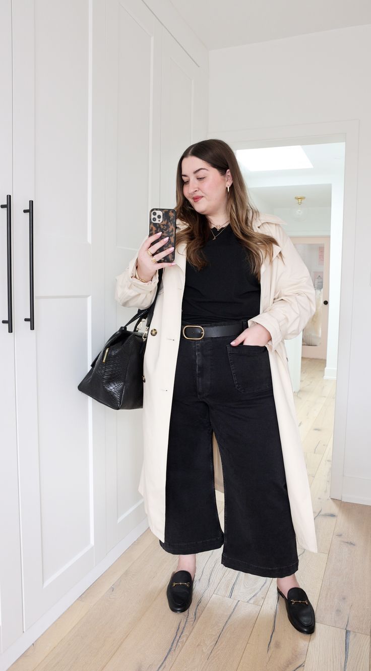 Plus Size Trench Outfit