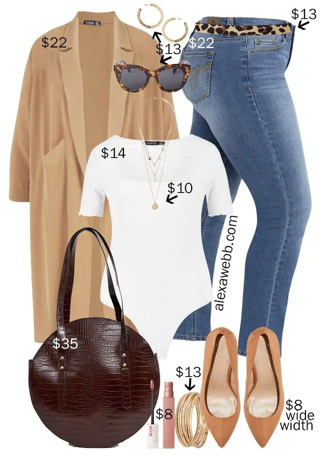 Plus Size on a Budget - Fall Neutrals