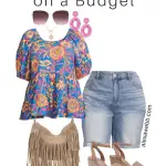 Plus Size on a Budget - Sweet Boho Outfit