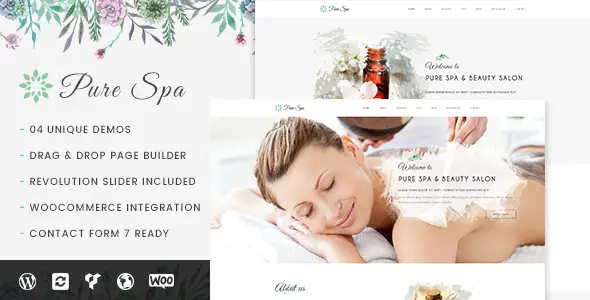 Pure - Spa & Beauty Responsive WordPress Theme