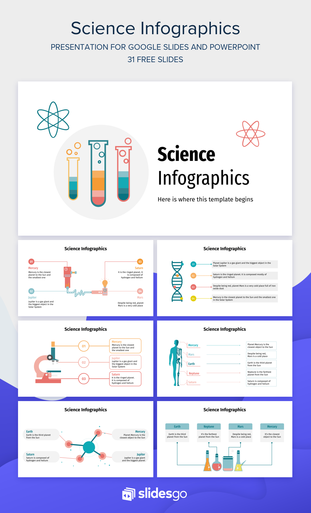 Science Infographics - Free Template