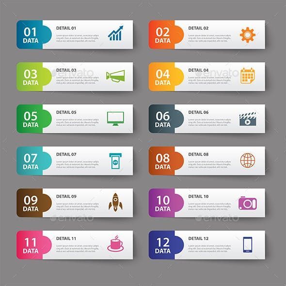 Set of Infographic Templates
