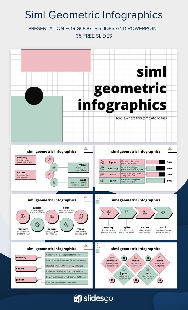 Siml Geometric Infographics