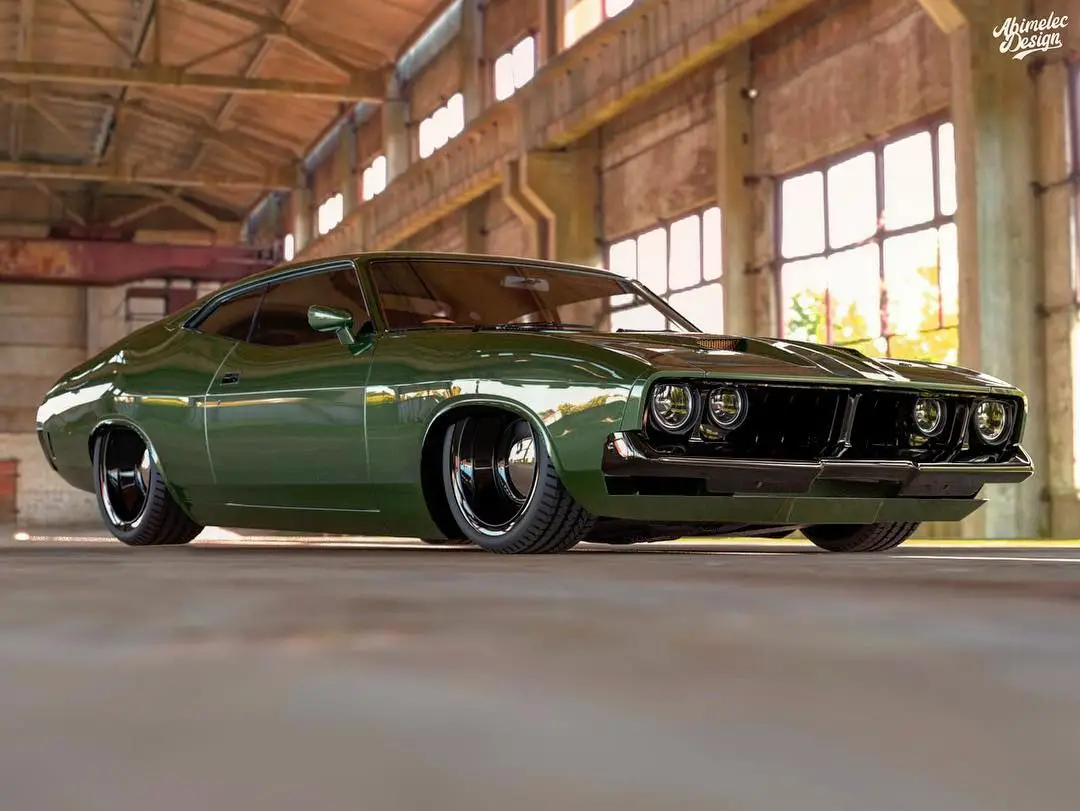 Someone MUST Build This Restomod Aussie Ford Falcon XB Coupe | Carscoops