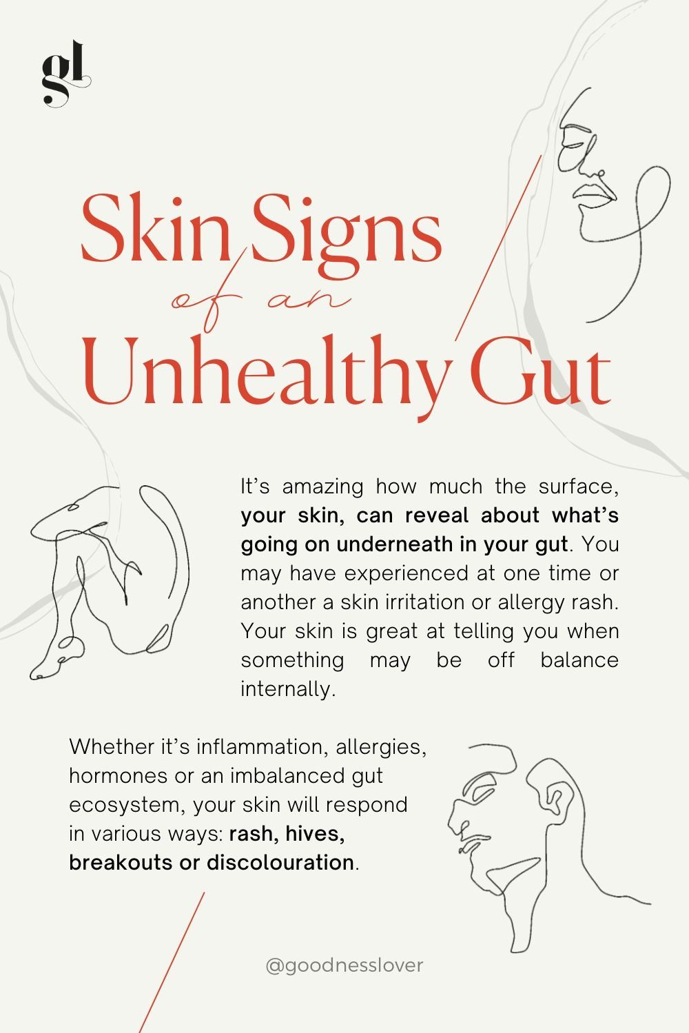 The Gut-Skin Connection | Goodness Lover