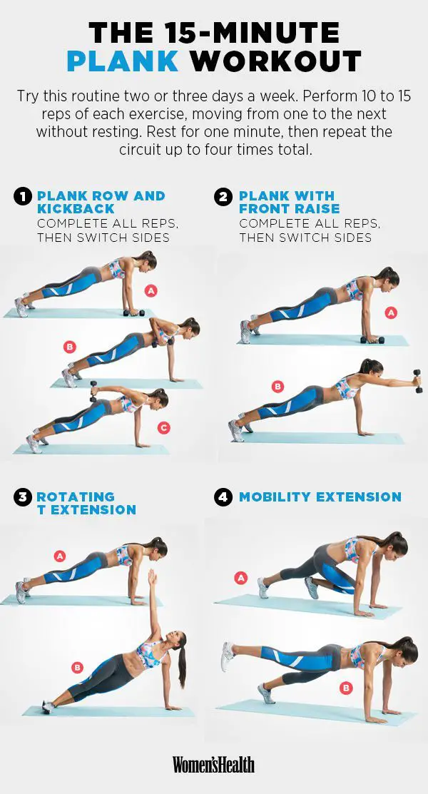 The Plank Workout That Will Tone Your Abs, Sculpt Your Tush, and Strengthen Your Arms