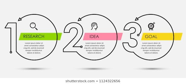 Thin Line Minimal Infographic Design Template Stock Vector (Royalty Free) 1124322656 | Shutterstock