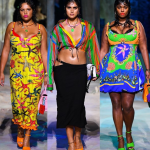 Three plus-size models just made fashion history at Versace