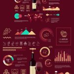 Wine infographic design