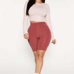 Women's Robin Long Sleeve Top in Pink Size XL by Fashion Nova