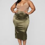 Womens Sleek And Slay Bodysuit in Mocha size 1X by Fashion Nova
