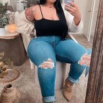 Womens Stop Playin' Me Distressed Jeans in Medium Blue Wash Size 0 by Fashion Nova