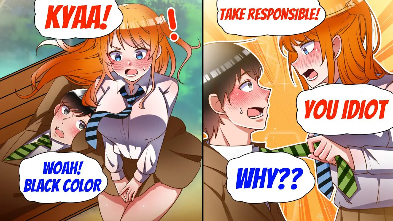 【Manga Dub】I accidentally saw a gal’s panties and she told me to take responsibility! 【RomCom】