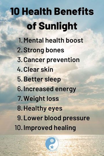 10 Health Benefits of Sunlight