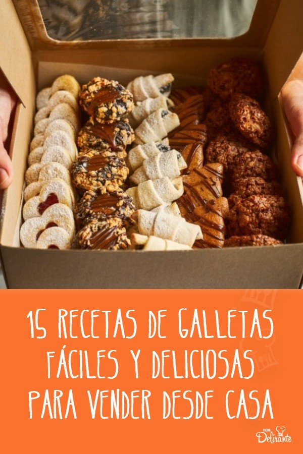 15 recetas de galletas fáciles y deliciosas para vender desde casa