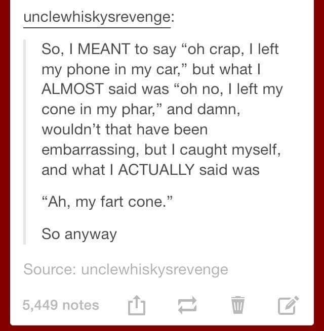 17 Tumblr Posts About Farts That Are So Weird, They’re Actually Funny