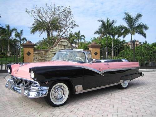 1956 Ford Fairlane SUNLINER - CONVERTIBLE SOLD