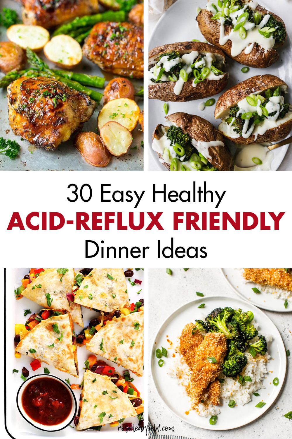 30 Easy Healthy Acid Reflux-Friendly Dinner Ideas