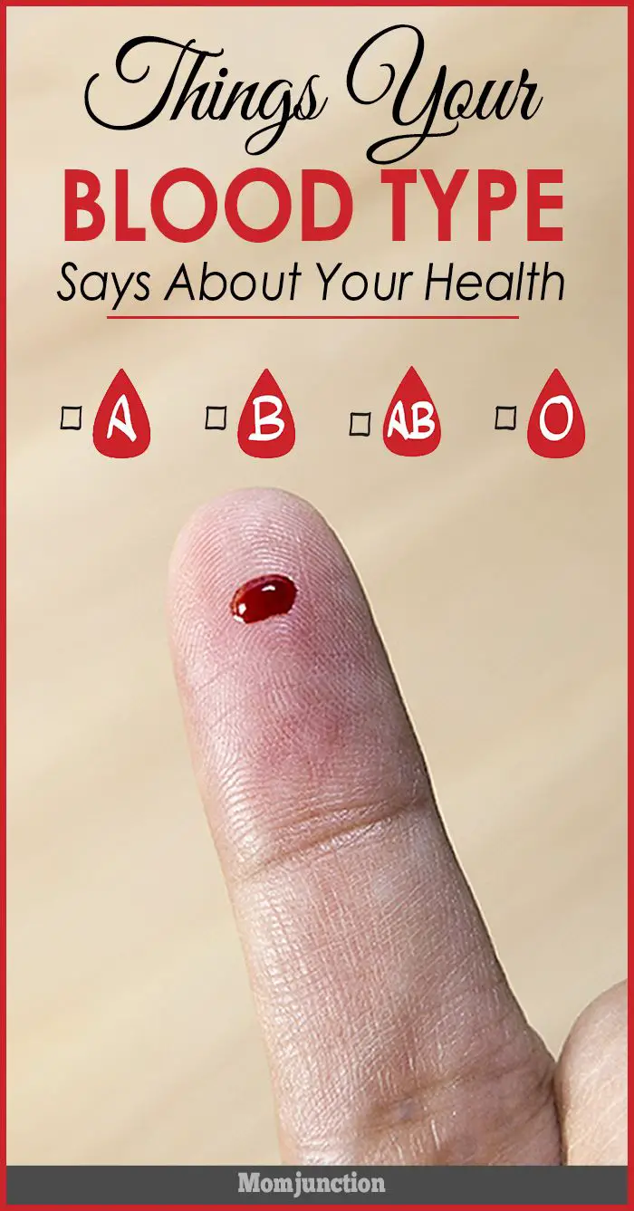 5 New Things Your Blood Type Says About Your Health