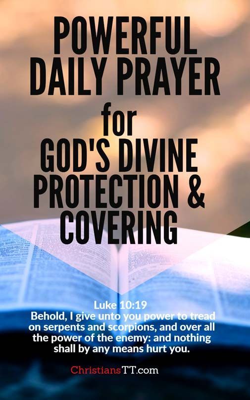 7 Powerful Prayers For Divine Protection And Covering